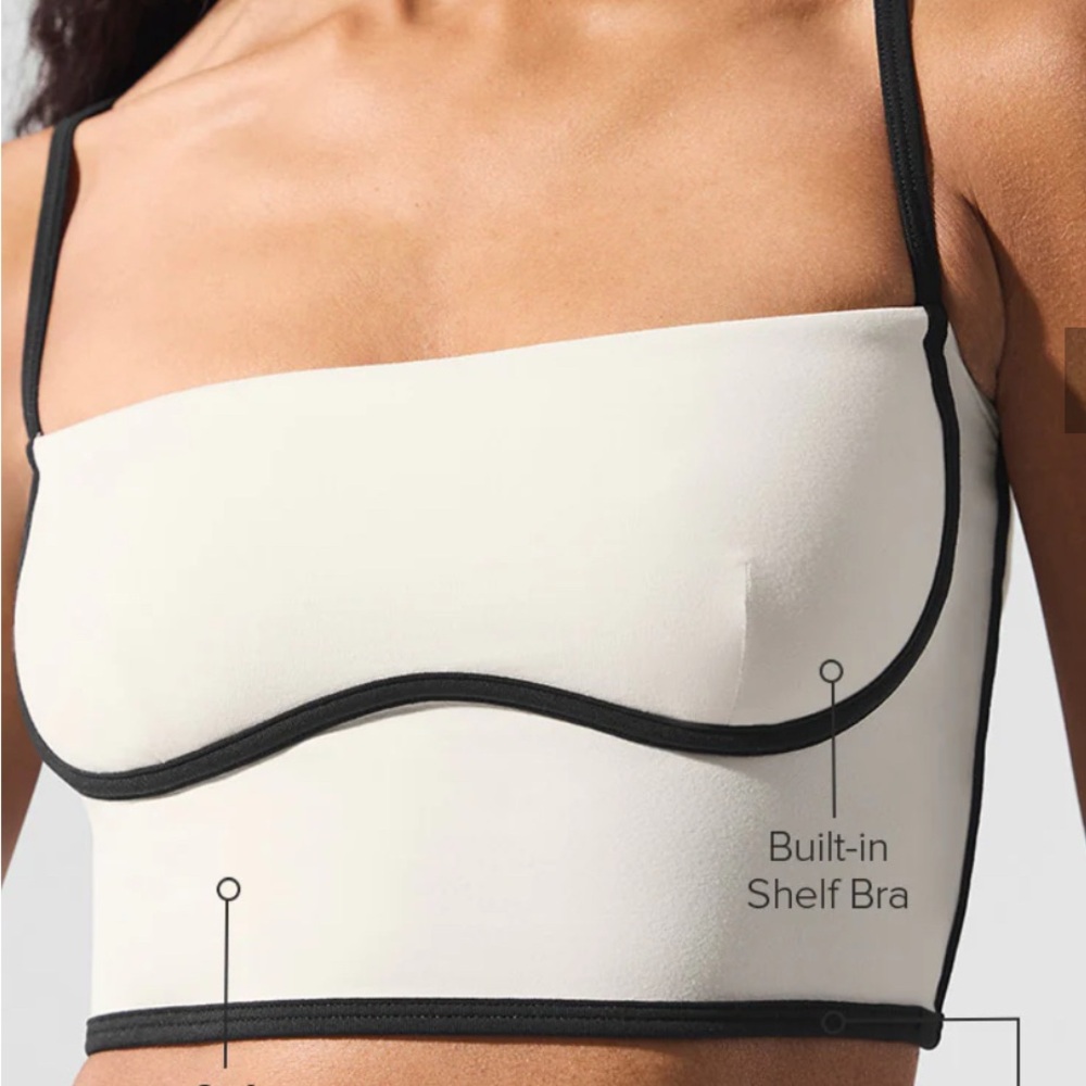 Alo Yoga Airbrush Streamlined Bra Tank size Medium